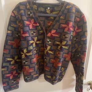 Kaffe Fassett Peruvian Connection
Fiber Rich Art-to-Wear Cardigan Medium